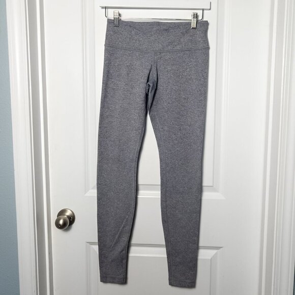 Lululemon Wunder Under Pant 30" - 6 Heathered Slate - Picture 4 of 7